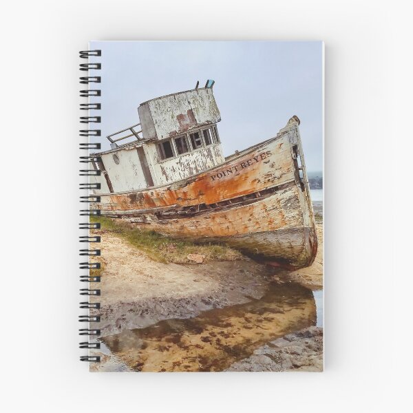 Item preview, Old Shipwreck at Point Reyes, California  designed and sold by PixelzInk.