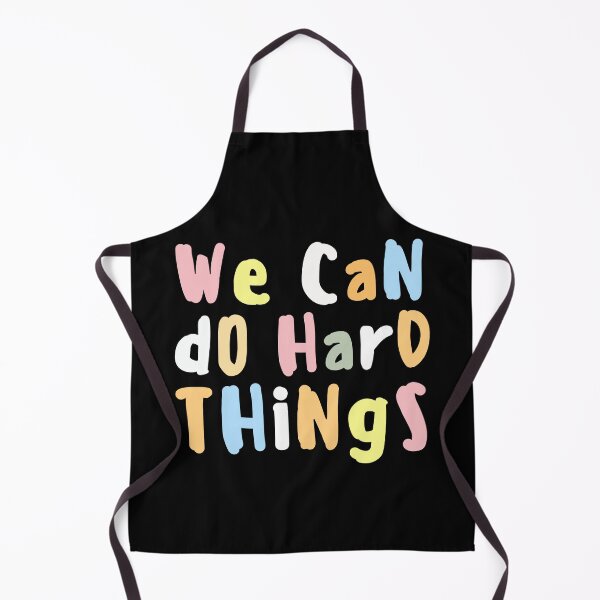 Item preview, We Can Do Hard Things First day back to school teacher and student designed and sold by VINASU.