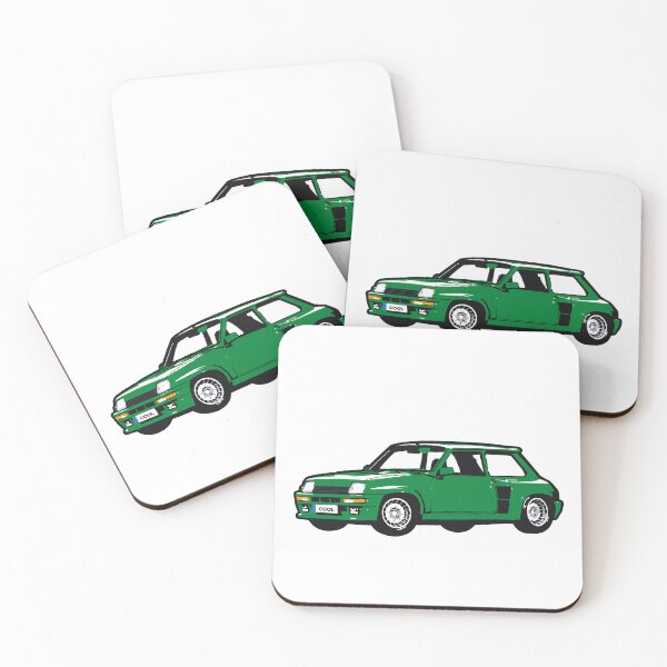 Item preview, Green 80s French Classic Car designed and sold by CoolRide.