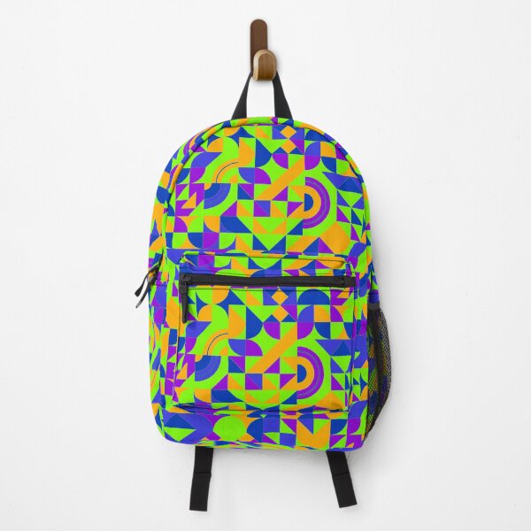 Item preview, geometric colorful patterns conceptual Art - Abstract Neo Geo graphic design designed and sold by Design Repo.