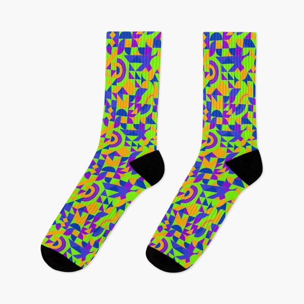 Item preview, geometric colorful patterns conceptual Art - Abstract Neo Geo graphic design designed and sold by Design Repo.