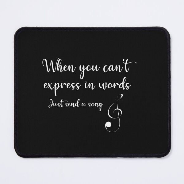 Item preview, when you can't express in words just send a song designed and sold by Crystakim.