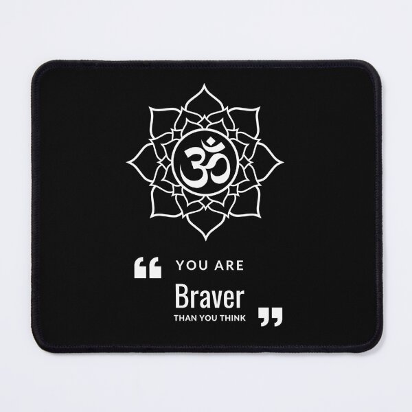 Item preview, OM Shakti & Motivation - You Are Braver designed and sold by Quirky Dez.