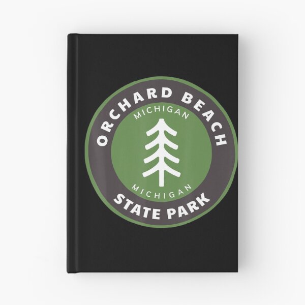 Item preview, Orchard Beach State Park Michigan Outdoors Mi Forest Badge designed and sold by SyiKey.