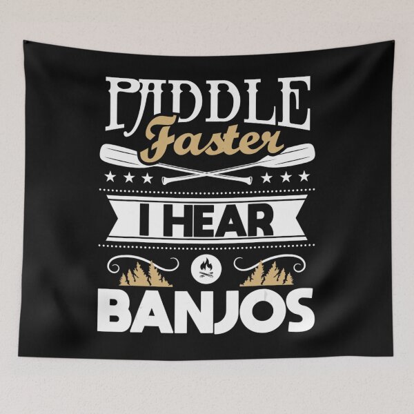 Item preview, Paddle Faster I Hear Banjos Kayak Kayaking Kayaker designed and sold by SyiKey.