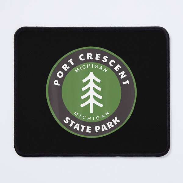 Item preview, Port Crescent State Park Michigan Outdoors Mi Forest Badge designed and sold by SyiKey.