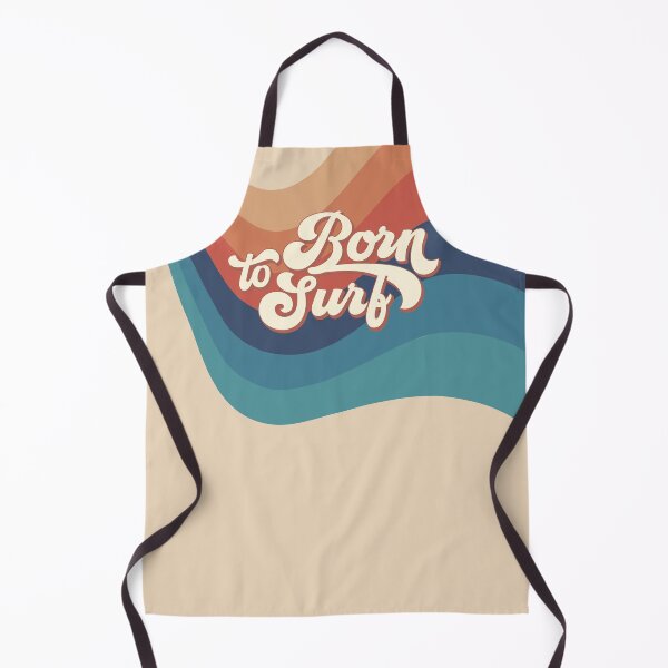 Item preview, Born to surf | retro rainbow sunset design designed and sold by MamSelle.