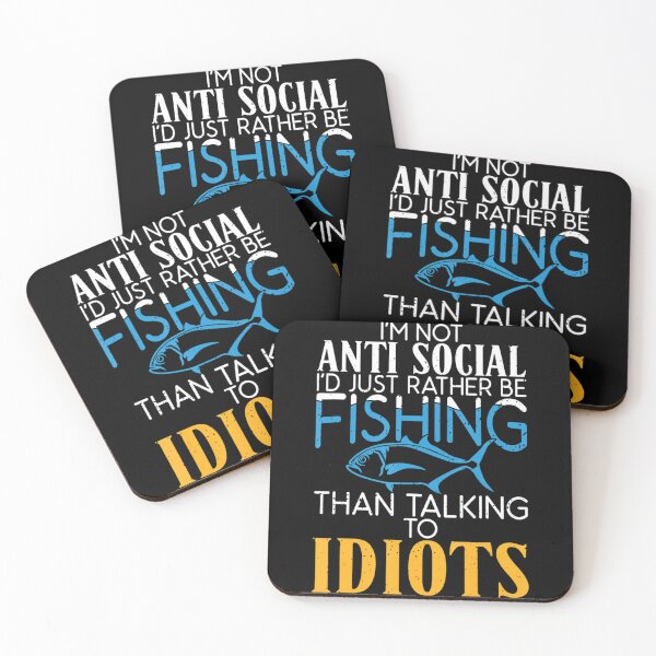 Item preview, Rather Be Fishing Than Talking To Idiots Hunting Fishing designed and sold by SyiKey.