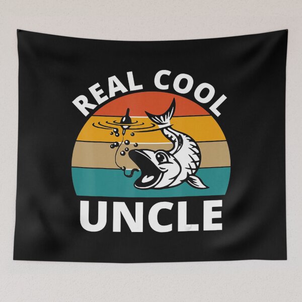 Item preview, Real Cool Uncle, Uncle Fishing Love From Niece Nephew designed and sold by SyiKey.