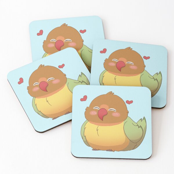 Item preview, happy lovebird designed and sold by ElPiskillo.
