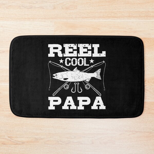 Item preview, Reel Cool Papa Fishing Fishermann Fish Saying Dad designed and sold by SyiKey.