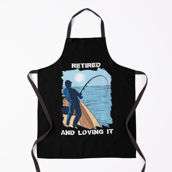Item preview, Retired And Loving It Fishing Retirement designed and sold by SyiKey.