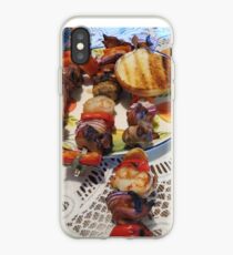 Chicken and Shrimp Kabobs iPhone Case