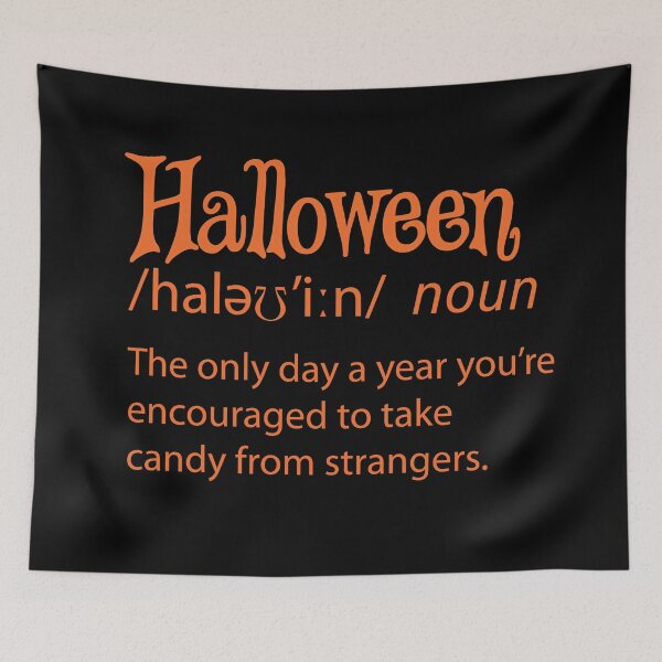 Item preview, Halloween Funny Dictionary Definition designed and sold by TravelScientist.