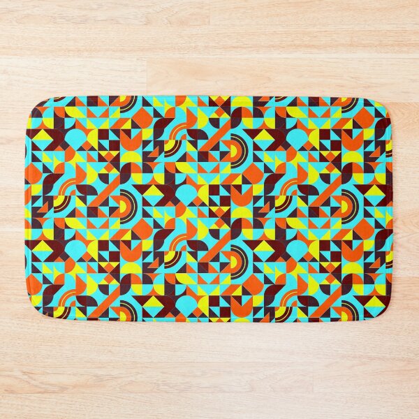 Item preview, geometric colorful patterns conceptual Art - Abstract Neo Geo graphic design designed and sold by Design Repo.