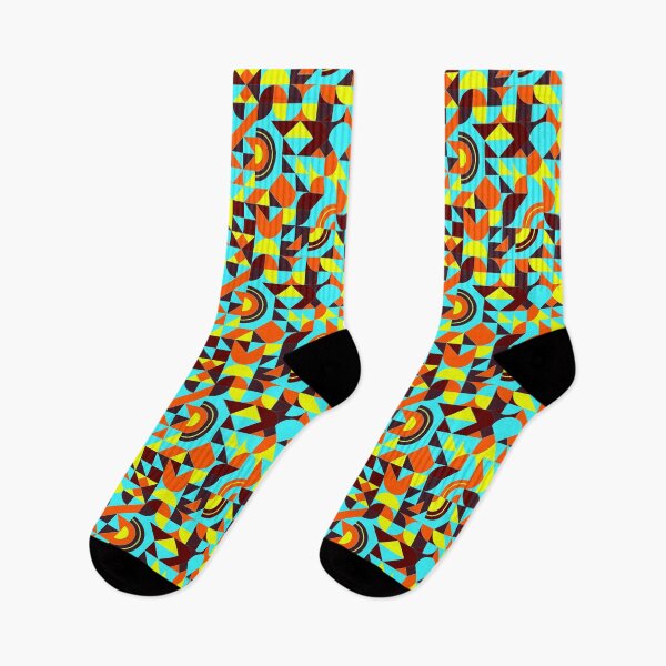 Item preview, geometric colorful patterns conceptual Art - Abstract Neo Geo graphic design designed and sold by Design Repo.