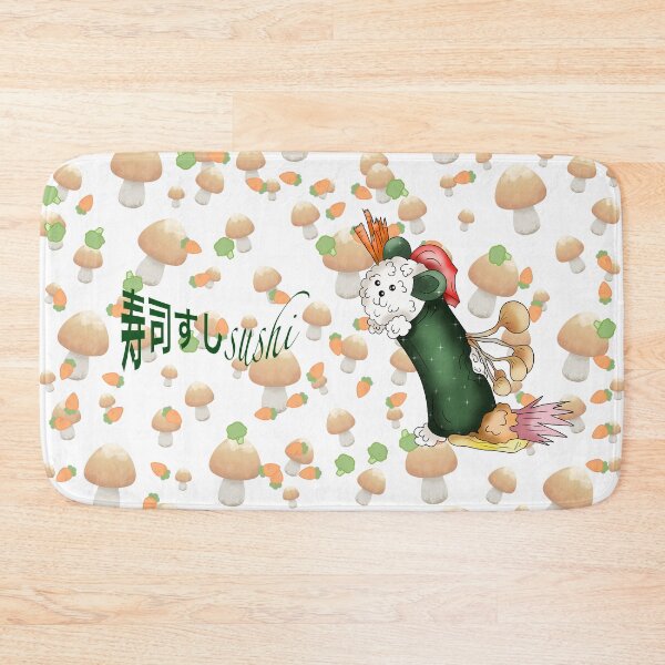 Item preview, sushi roll cute dog rice designed and sold by CuisineCat.