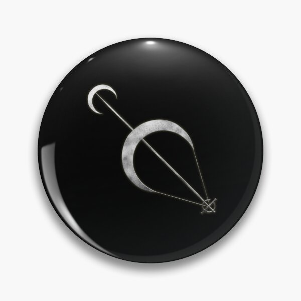 Item preview, hunter's moon logo silver designed and sold by CitrusRock17.