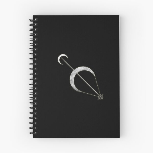 Item preview, hunter's moon logo silver designed and sold by CitrusRock17.