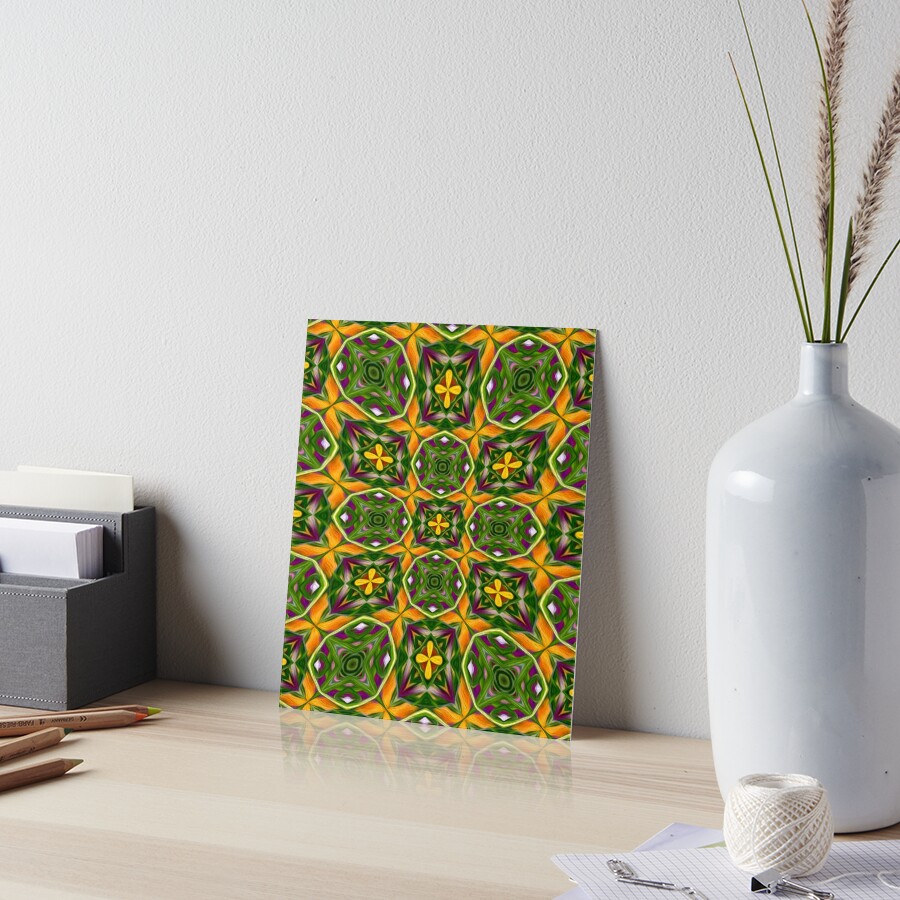 Item preview, Art Board Print designed and sold by Patternflower.