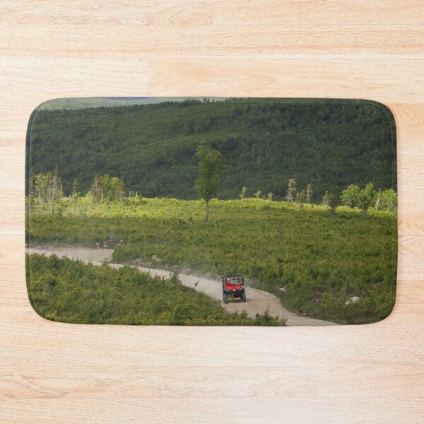 Item preview, Red sxs cruisin' trails of NH against a beautiful landscape designed and sold by Katherine Rose.