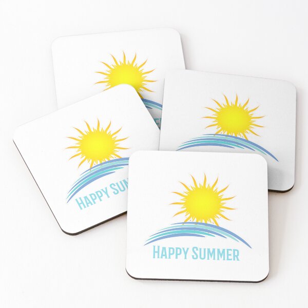 Item preview, Happy Summer Design T-Shirt designed and sold by The best online style shop.