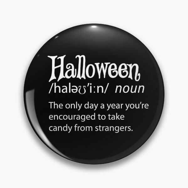 Item preview, Halloween Funny Dictionary Definition designed and sold by TravelScientist.