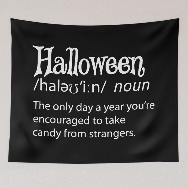 Item preview, Halloween Funny Dictionary Definition designed and sold by TravelScientist.