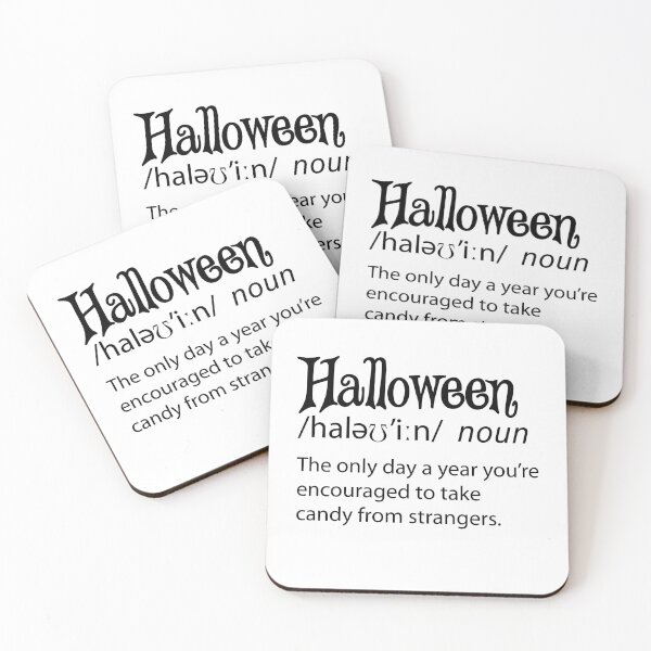 Item preview, Halloween Funny Dictionary Definition designed and sold by TravelScientist.