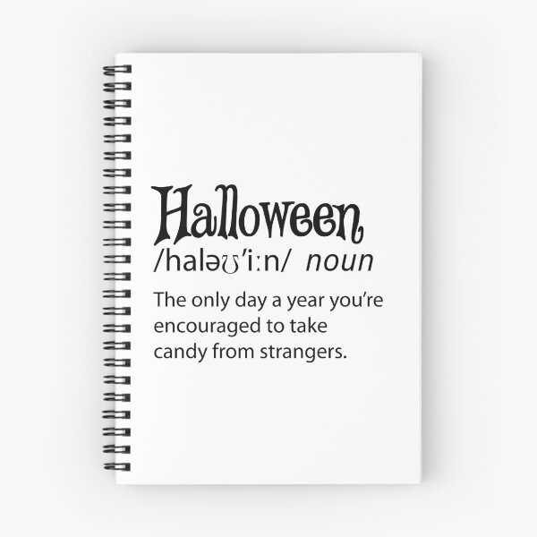Item preview, Halloween Funny Dictionary Definition designed and sold by TravelScientist.
