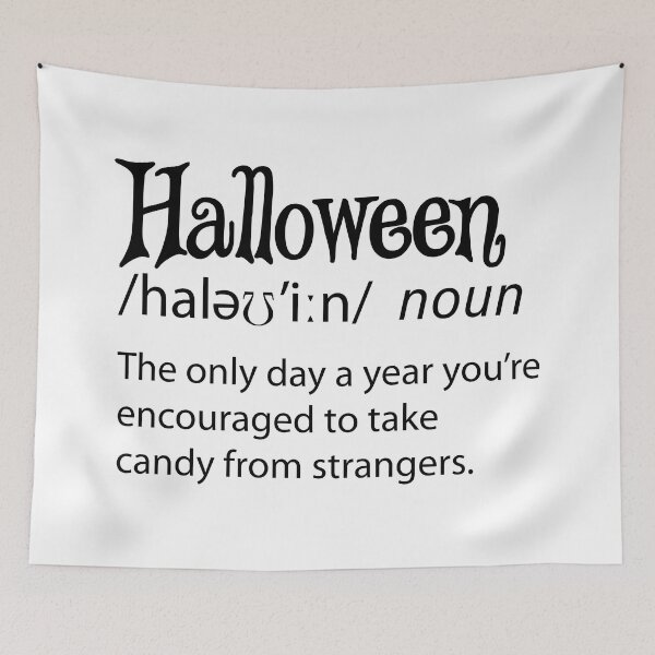 Item preview, Halloween Funny Dictionary Definition designed and sold by TravelScientist.