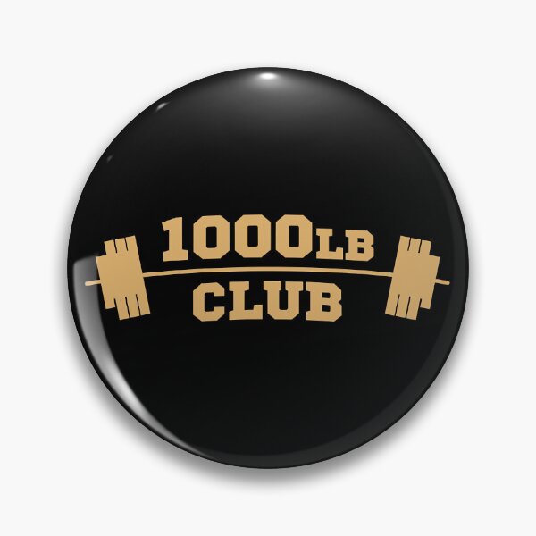 Item preview, 1000LB Club Weightlifting Strong Powerlifting designed and sold by GeorgiHeyward.