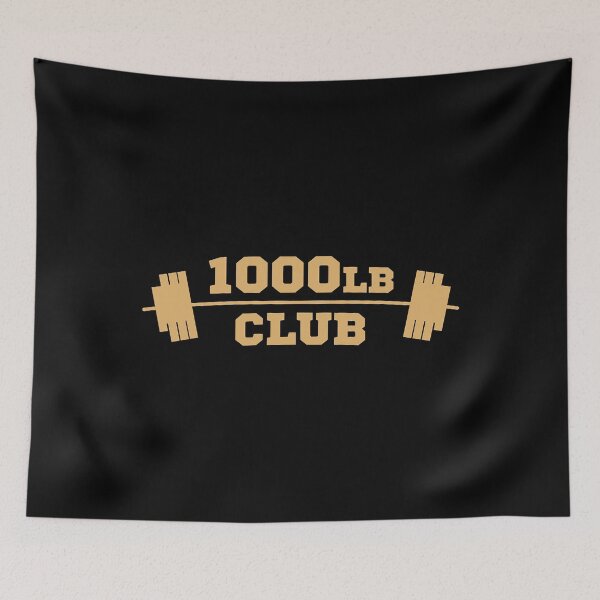 Item preview, 1000LB Club Weightlifting Strong Powerlifting designed and sold by GeorgiHeyward.