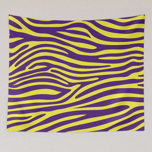 Item preview, Purple and Yellow Zebra Print designed and sold by Ayoub14.