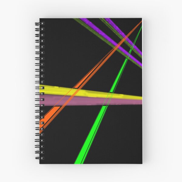 Item preview, Chalk lines burst of color on black background designed and sold by virtualedu.