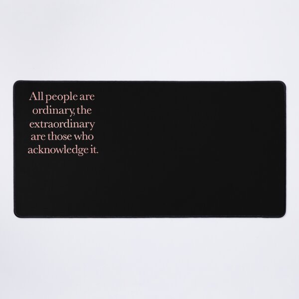 Item preview, All people are ordinary, the extraordinary are those who acknowledge it. v.3 designed and sold by x1brett.