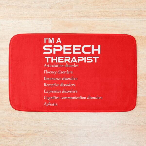 Item preview, I'm A Speech therapist designed and sold by UniqueDesignHub.