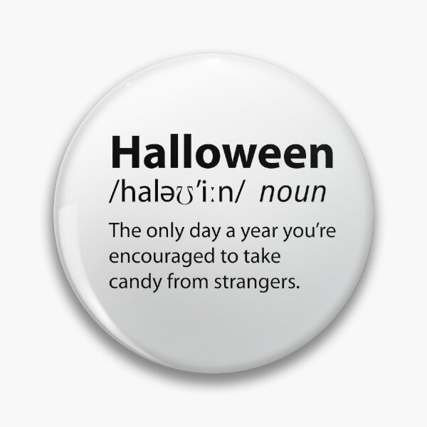 Item preview, Halloween Funny Dictionary Definition designed and sold by TravelScientist.