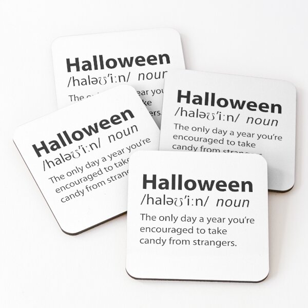 Item preview, Halloween Funny Dictionary Definition designed and sold by TravelScientist.