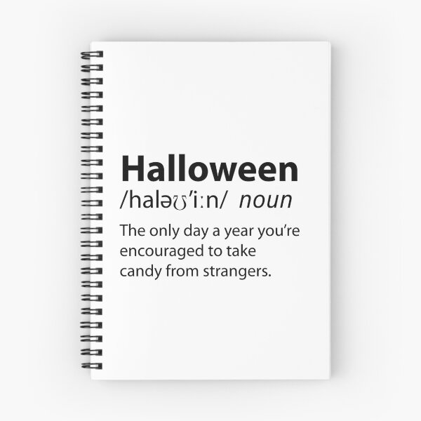 Item preview, Halloween Funny Dictionary Definition designed and sold by TravelScientist.