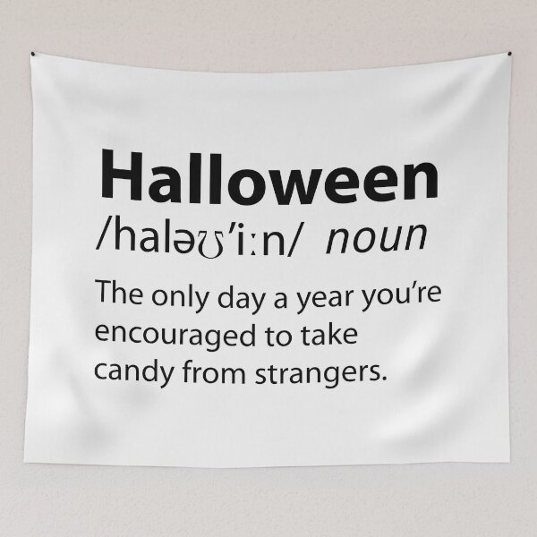 Item preview, Halloween Funny Dictionary Definition designed and sold by TravelScientist.