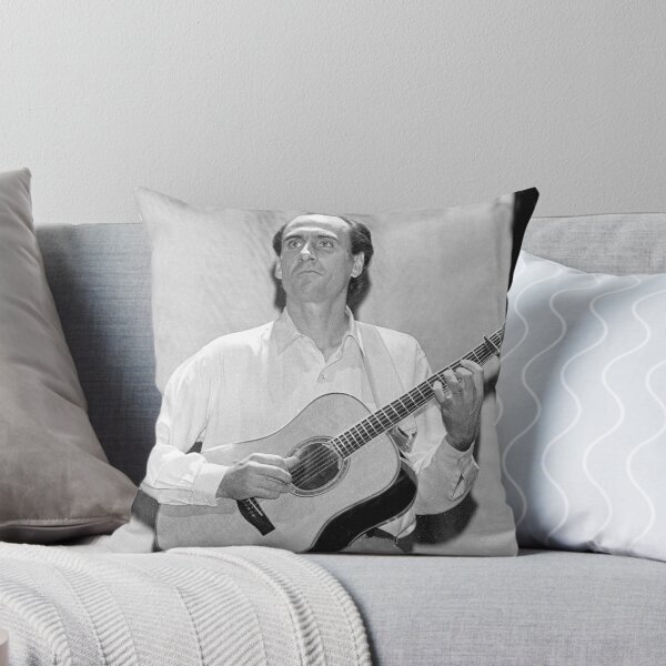 Item preview, James Taylor - BW Photograph designed and sold by ConcertImages.