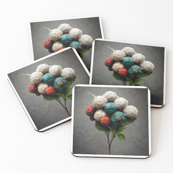 Item preview, Bouquet of cotton and wool designed and sold by Etiennelaurent.