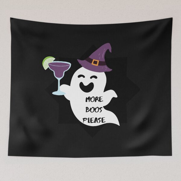 Item preview, More Boos Please Halloween Ghost designed and sold by ZazzyPumpkin.