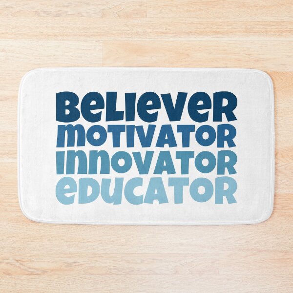 Item preview, Believer Motivator Innovator Educator teacher back to school designed and sold by VINASU.