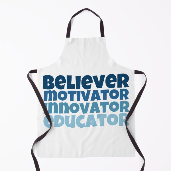 Item preview, Believer Motivator Innovator Educator teacher back to school designed and sold by VINASU.