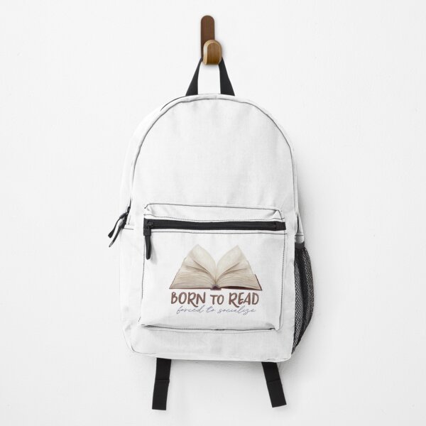 Item preview, Born to read, forced to socialize designed and sold by MamSelle.