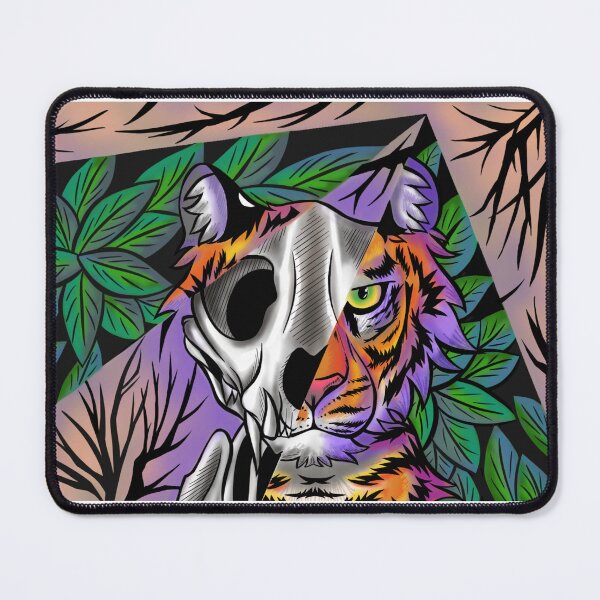 Item preview, environmental tiger (original design by trenchcoat-frog) designed and sold by Trenchcoat-Frog.