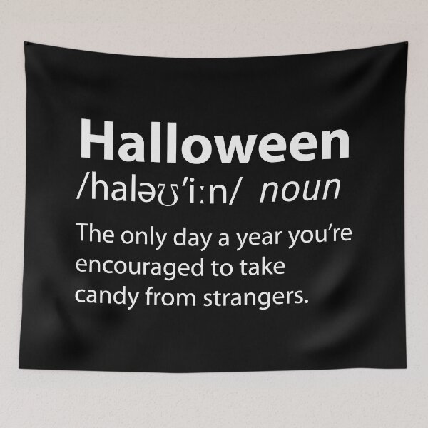 Item preview, Halloween Funny Dictionary Definition designed and sold by TravelScientist.