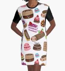 Naschkatze T-Shirt Kleid
